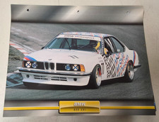 BMW 635 CSI CARTE FICHE