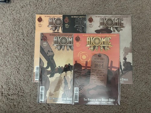 Atomic robo and the knights - atomic,