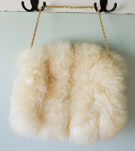 Vintage dyed tuscan lamb fur - vintage,