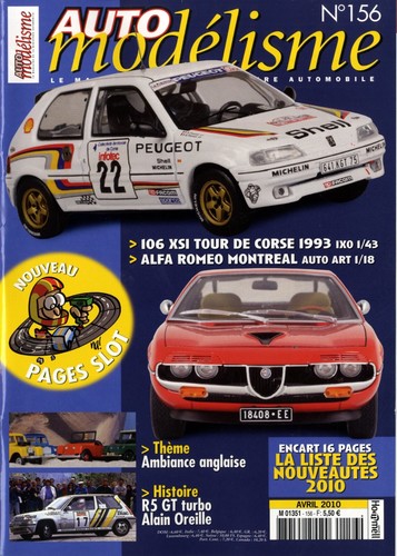 Auto modelisme 156 - auto, n°156