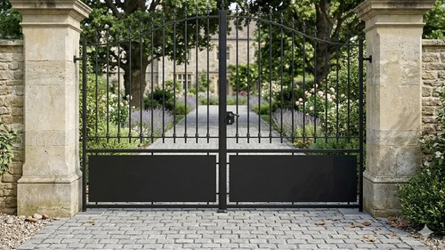 Portail battant acier - portail,