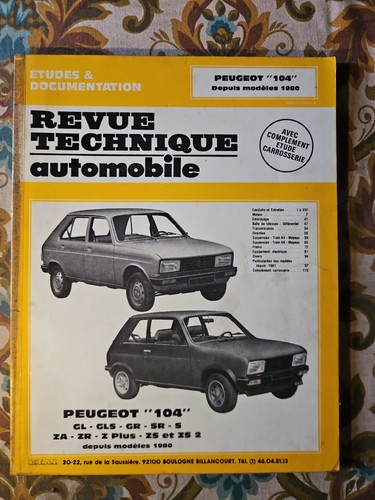 Revue technique automobile - automobile,