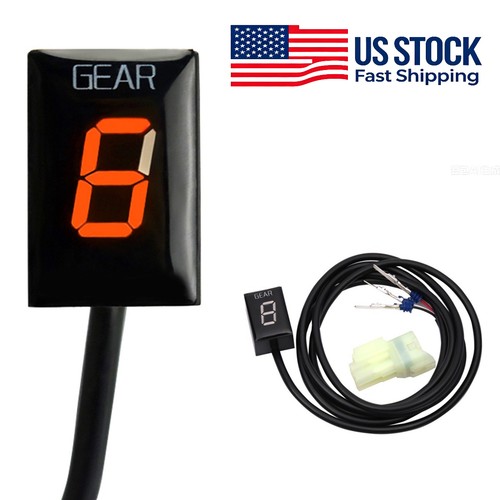 Motorcycle gear indicator - motorcycle, 1-6