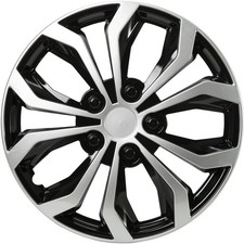 Enjoliveurs Denver silver/black 13'' (Boîte de 4)