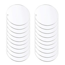 40 Pièces Feuilles Acryliques