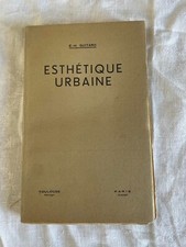 LIVRE OU MANUEL ANCIEN PRECIS D'ESTHETIQUE URBAINE PAR E.H GUITARD 1947