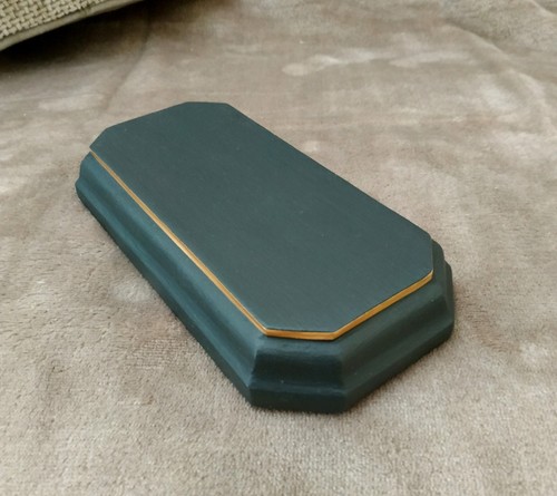 Socle support bois noir - ,