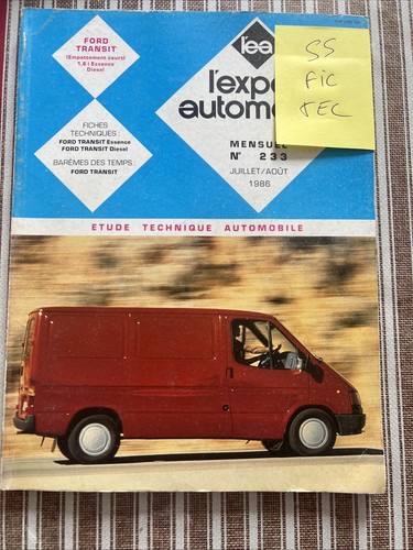 Revue technique ford transit - technique,