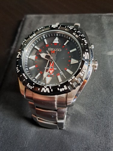 Seiko kinetic gmt 5m85 - seiko,