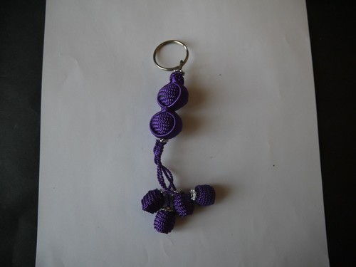Porte clé passementerie - porte,
