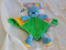 Doudou lapin, carré, Casino, Tilapin