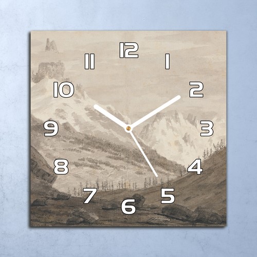 Horloge murale design verre - murale,