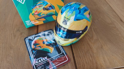 Casque helmet gasly brazil - gasly,