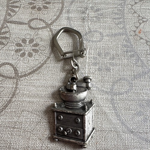 Porte clé cafe teck - clé,