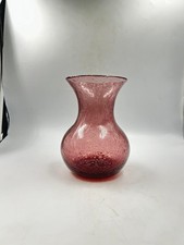 Vase Verre Bullé Soufflé