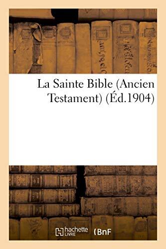 Sainte bible ancien - sainte,