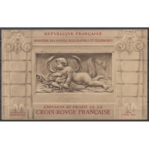 France carnet croix rouge - -,