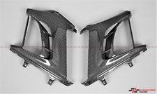 2011-2015 Ducati Diavel Radiator Covers - 100% Carbon Fiber