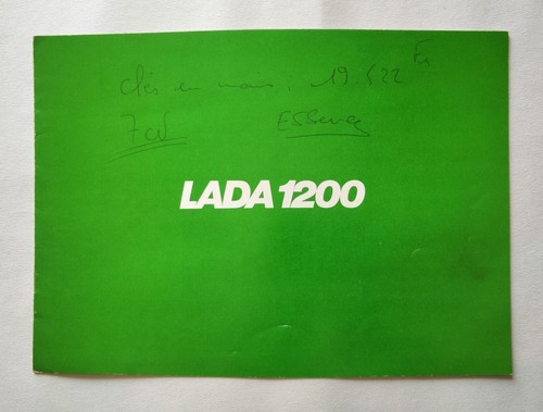 Vintage lada 1200 french - vintage,