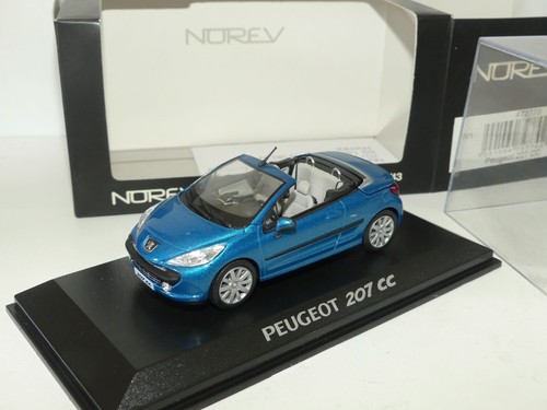 Peugeot 207 bleu norev - cc,