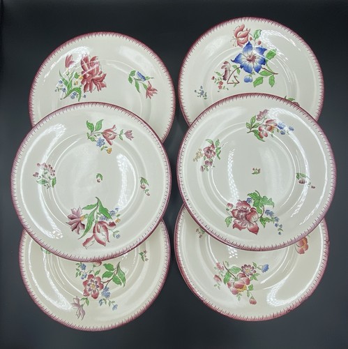 Assiettes plates - 6,