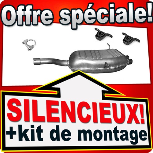 Silencieux arriere pour - silencieux,