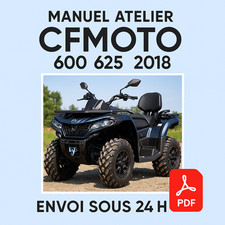 Manuel Atelier CFmoto 600 625