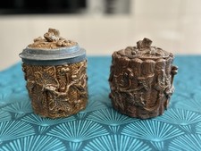 Lot De 2 Pots À Tabac - Gres Du Beauvaisis