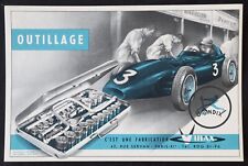 BONDIX VIRAX Formula 1 Automobile Facom Blotter 2 Key Tool Blotter