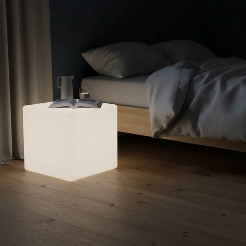 Cube lumineux led imperméable - cube,