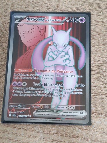 Carte pokémon mewtwo ex - mewtwo, de