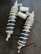 06-09 Suzuki LTR 450 LTR450 OEM Front Shocks white Springs  06 07 08 09 Ltr450r