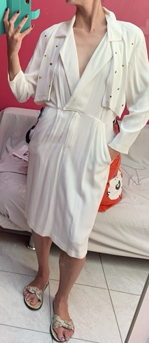 Robe vintage new wave 80s - robe,