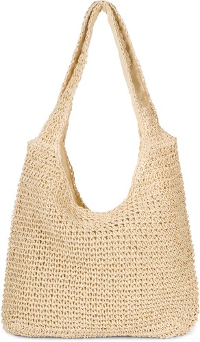 Sac pochette paille de - paille,