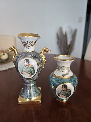 Duo mini vases porcelaine