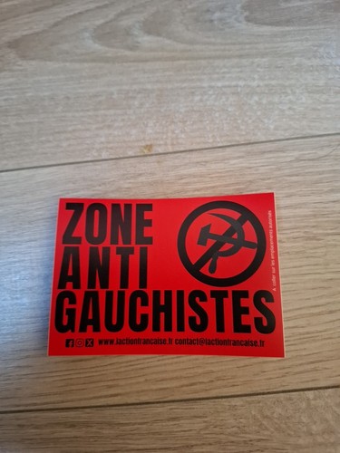 Stickers zone anti - -,
