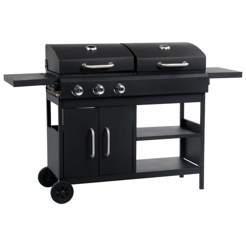 Barbecue combiné charbon - barbecue,