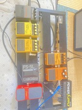 BOSS DS-1 DS-2 OD-2 OS-2 MT-2 FS-5L Donner Pedalboard Guitar Effects Set