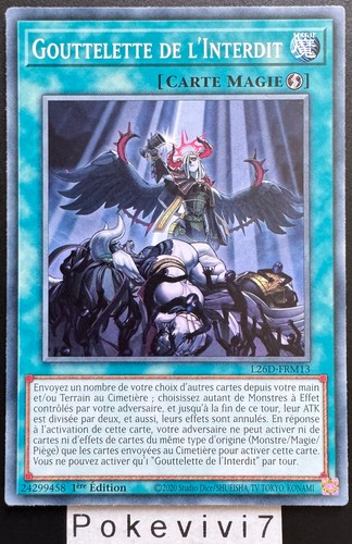 Carte gouttelette de - yu-gi-oh!,