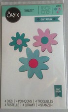 Set de 4 matrices Sizzix thinlits doux floral par Craft Asylum 660803