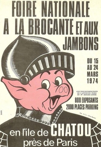 Affiche poster chatou - poster,