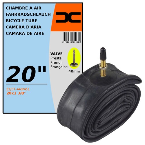 Chambre air velo - x, 3/8"