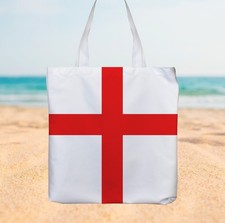 Personnalisé St George's Croix Drapeau - Sac - Shopping Plage Natation