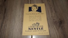 Buvard nestlé lait sucré - -,