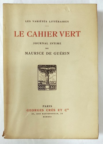 Maurice guérin cahier - maurice,