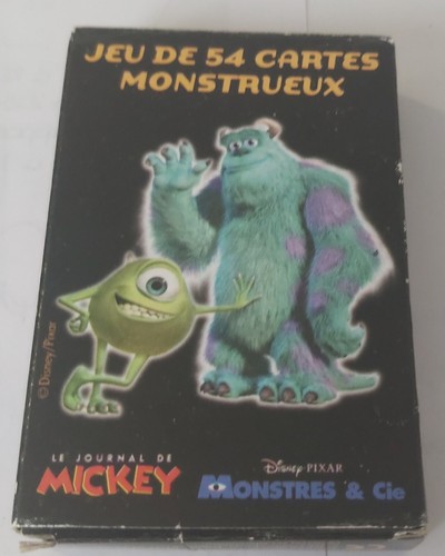 Jeu cartes monstre - de, 54