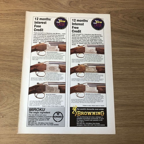 Guns115 magazine advert 12x9 - magazine,