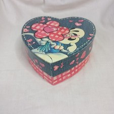 Diddl Heart Shaped Box - Vintage & Collection