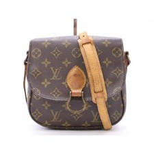 LOUIS VUITTON M51243 Monogram Sac Plat MM Brown B