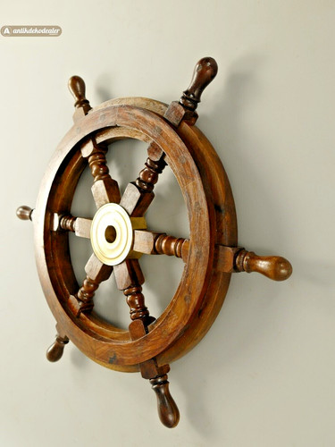 Volant bateau bois - de,
